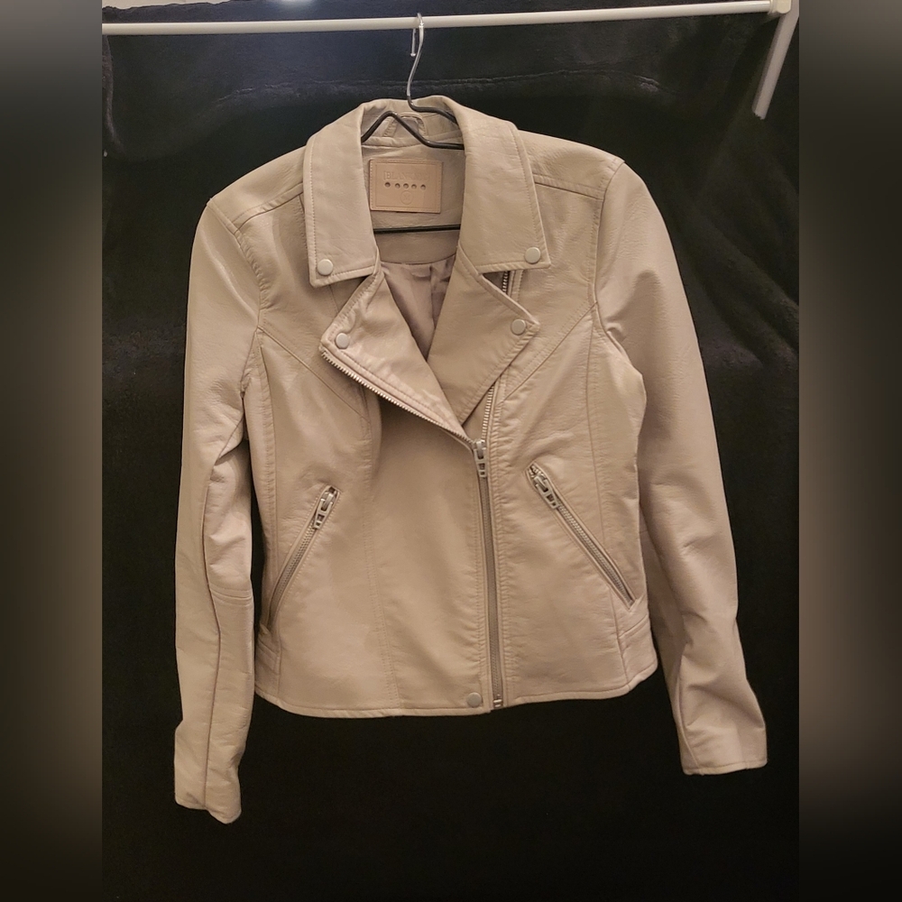 BLANK NYC Natural Light Moto Jacket